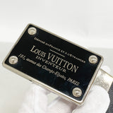 【6fd5320】ルイヴィトン ベルト ダミエ・グラフィット サンチュールアヴァントゥール M9632 ブラック【中古】メンズ
