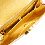 【6fd5325】ルイヴィトン ハンドバッグ トリヨン カプシーヌMM M59883 アイボリー イエロー 2wayバッグ【中古】レディース