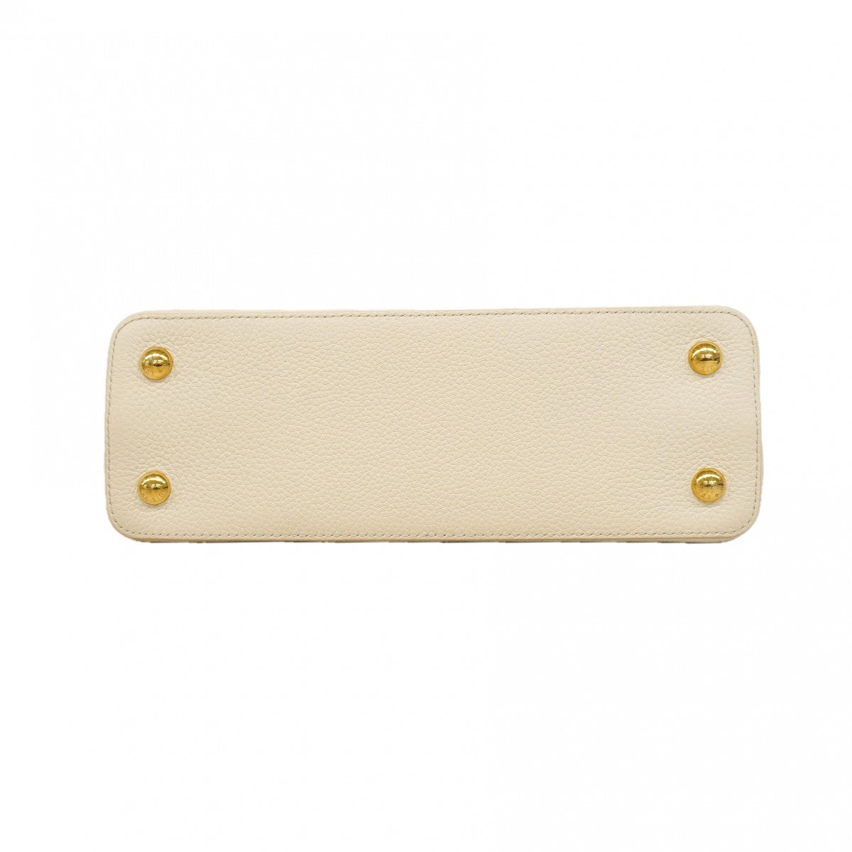 【6fd5325】ルイヴィトン ハンドバッグ トリヨン カプシーヌMM M59883 アイボリー イエロー 2wayバッグ【中古】レディース