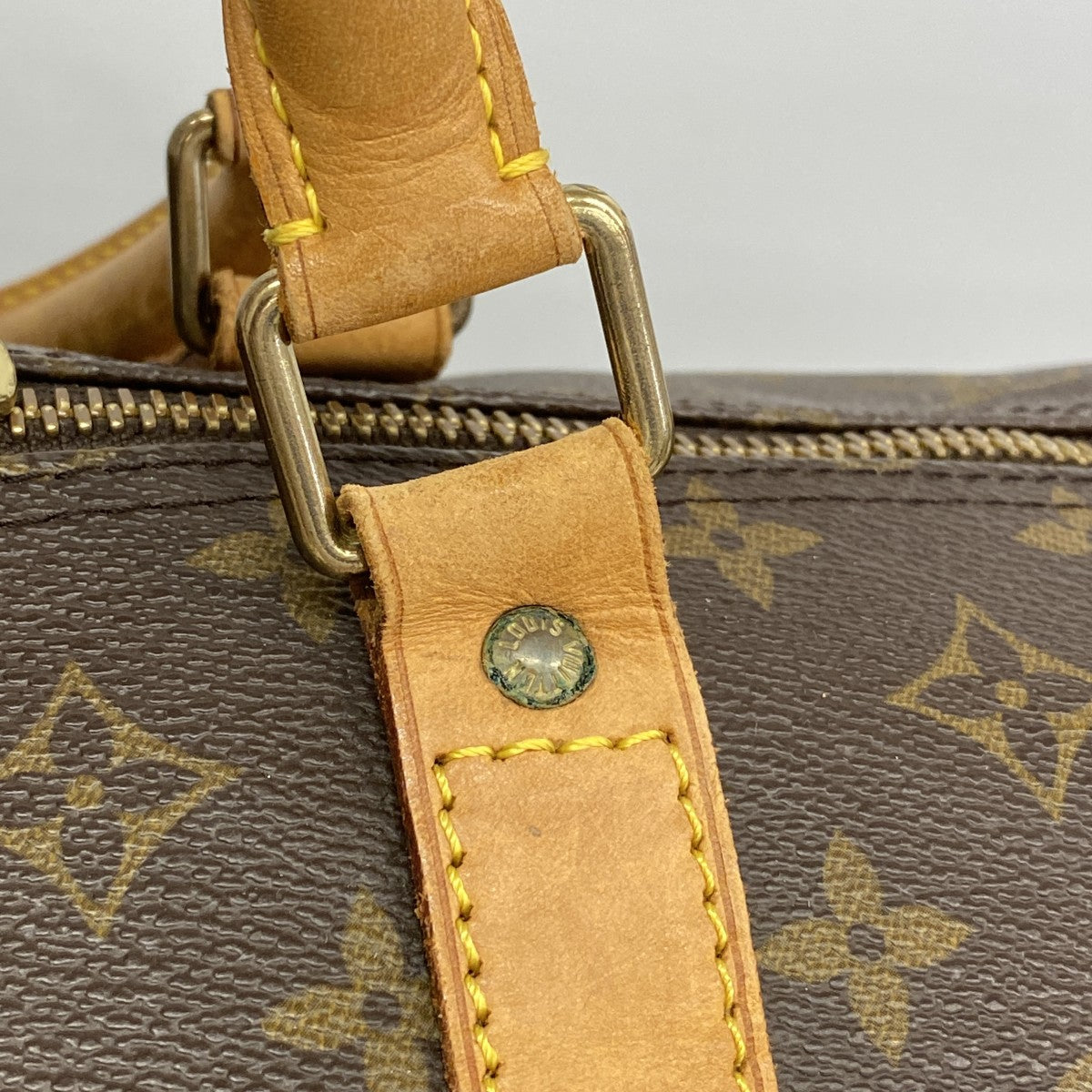 【6fd5334】ルイヴィトン ボストンバッグ モノグラム キーポルバンドリエール60 M41412 ブラウン【中古】メンズ レディース ユニセックス