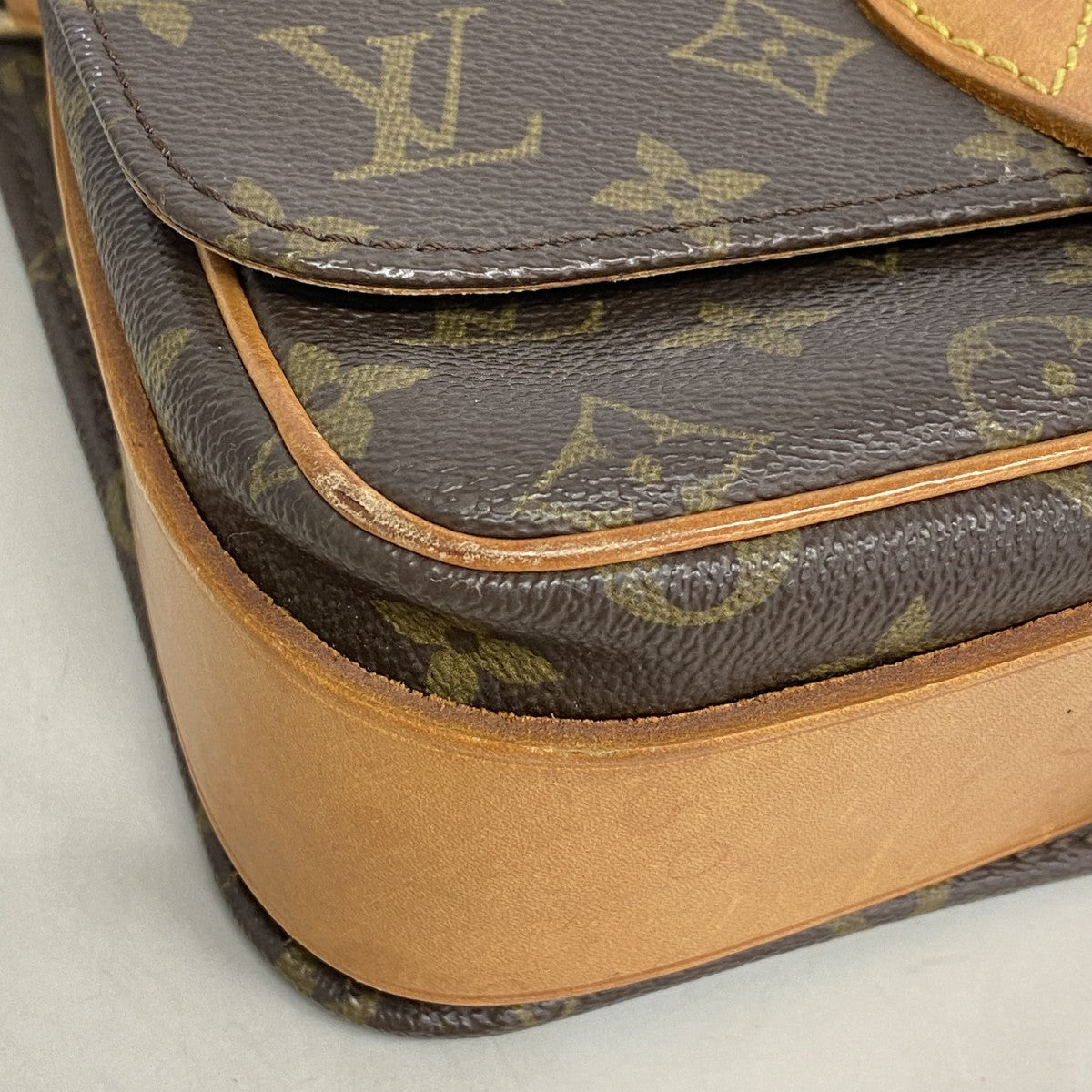 【6fd5335】ルイヴィトン ショルダーバッグ モノグラム カルトシエールMM M51253 ブラウン【中古】レディース