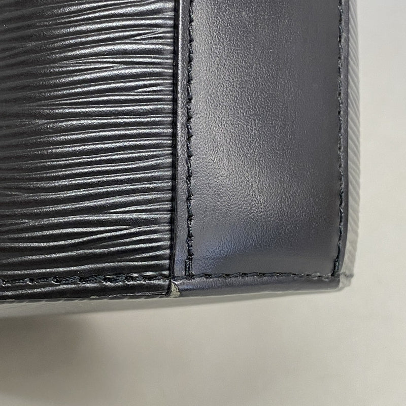 【6fd5339】ルイヴィトン ショルダーバッグ エピ サックソウ M80161 ノワール【中古】レディース