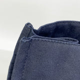 【6fd5342】エルメス トートバッグ フールトゥGM キャンバス ネイビー シルバー金具【中古】メンズ レディース ユニセックス