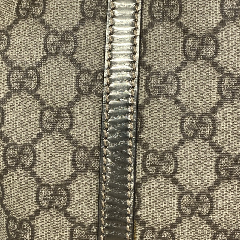 【6fd5346】グッチ トートバッグ GGプラス 197953 PVC ブラウン シャンパンゴールド金具【中古】レディース