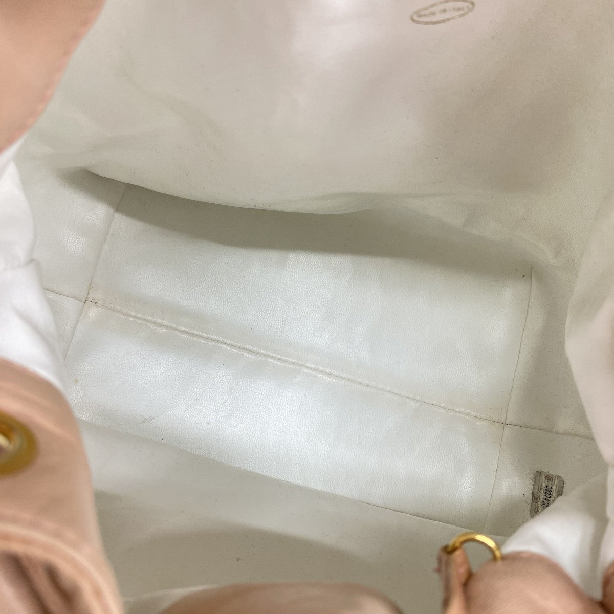 【6fd5350】シャネル ショルダーバッグ チェーンショルダー ラムスキン ピンク ゴールド金具【中古】レディース