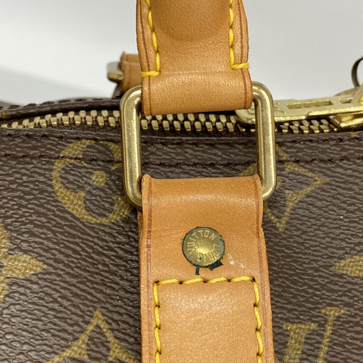 【6fd5354】ルイヴィトン ボストンバッグ モノグラム キーポルバンドリエール45 M41418 ブラウン【中古】メンズ レディース ユニセックス