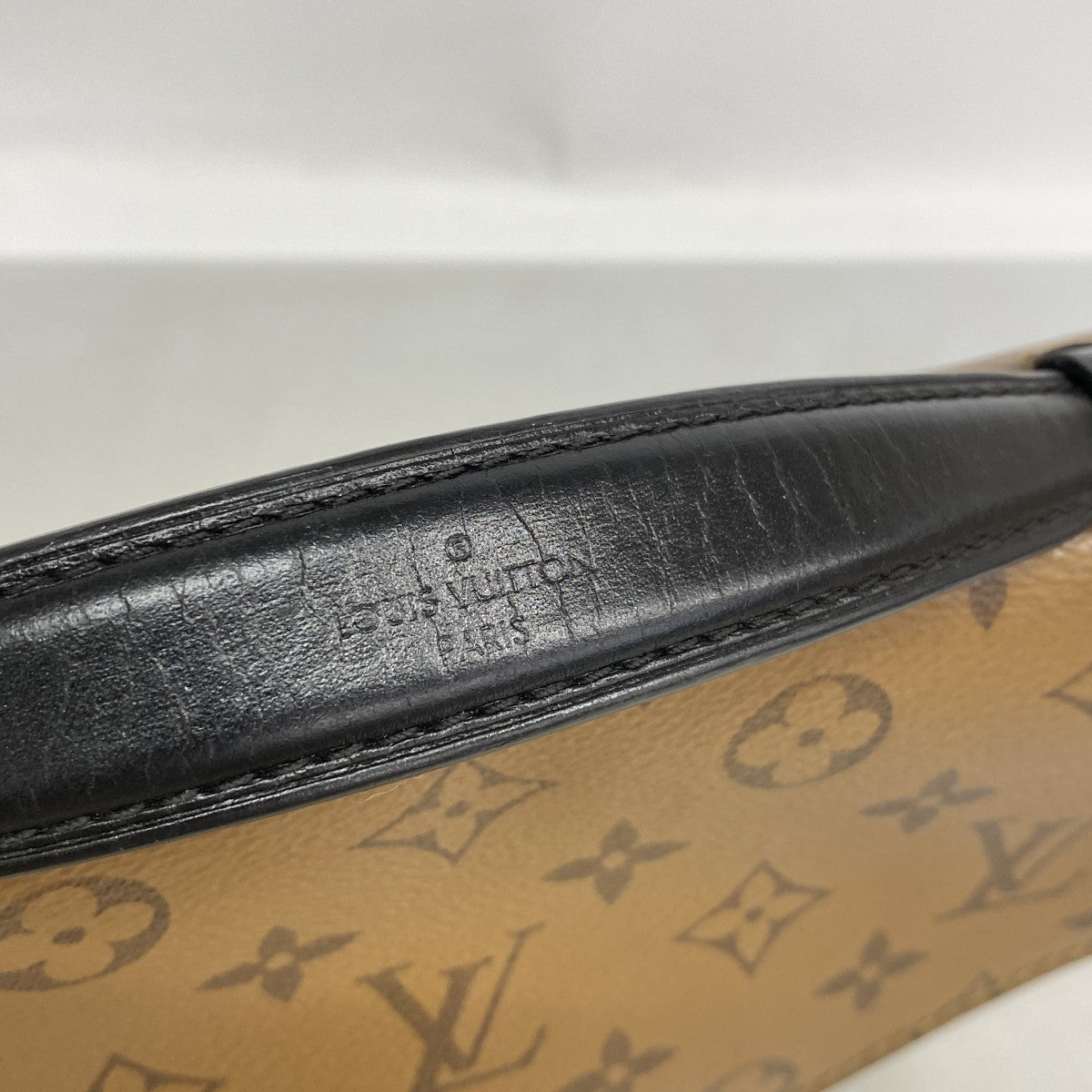 【6fd5358】ルイヴィトン トートバッグ モノグラム・リバース ポシェットメティスMM M44876 ブラウン 2wayバッグ【中古】レディース