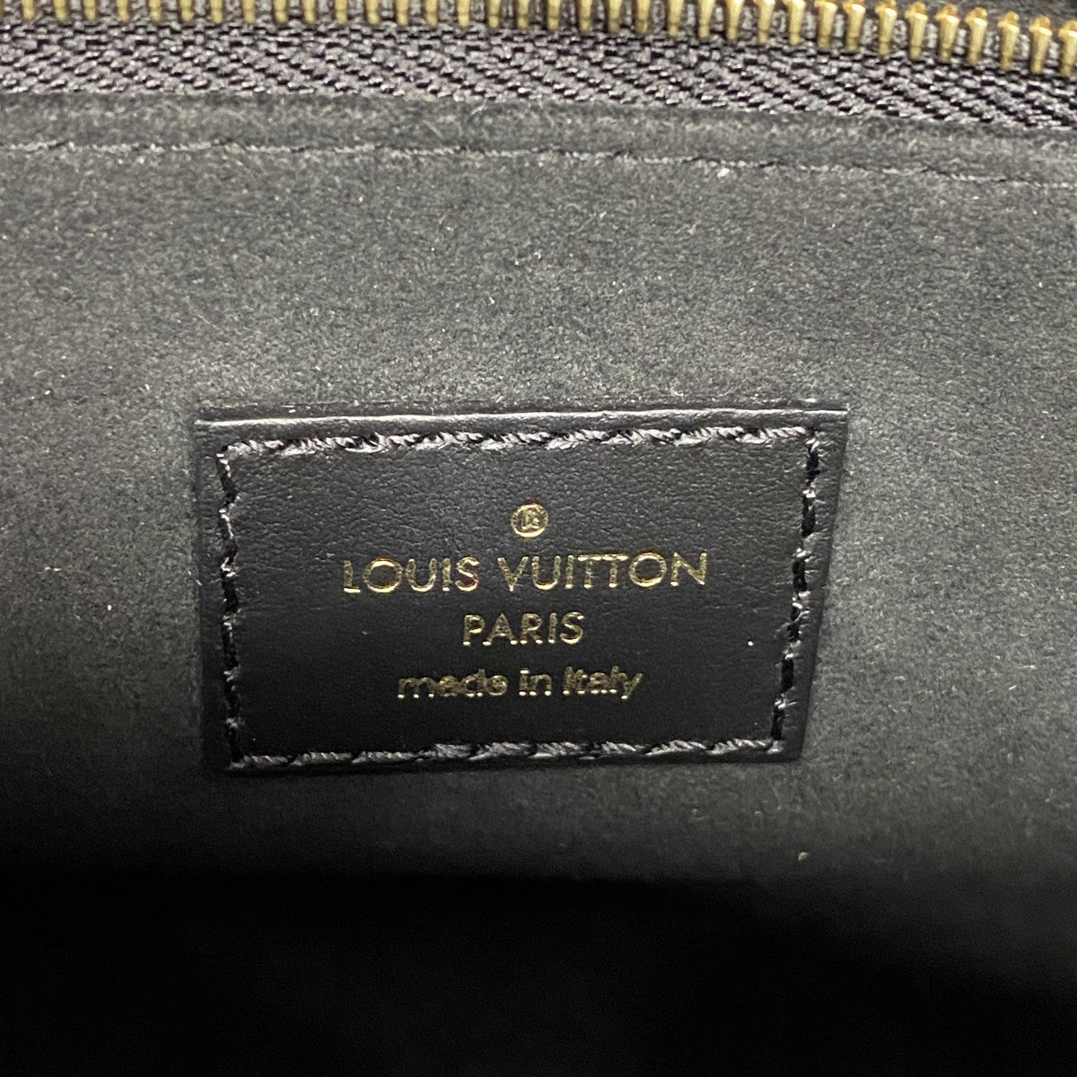 【6fd5359】ルイヴィトン ハンドバッグ モノグラム・アンプラント オンザゴーPM M45653 ノワール 2wayバッグ【中古】レディース