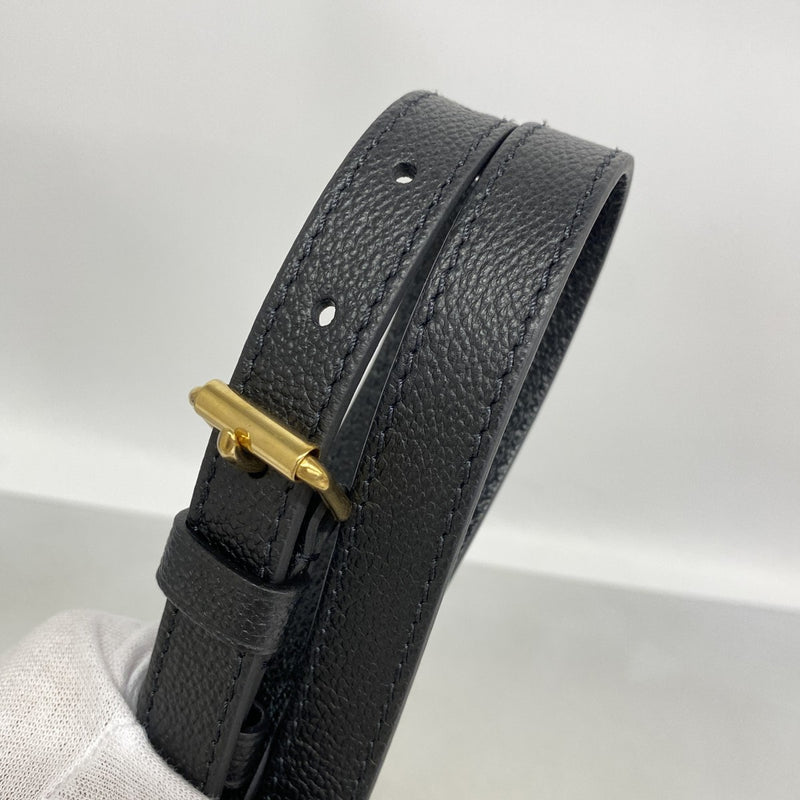 【6fd5359】ルイヴィトン ハンドバッグ モノグラム・アンプラント オンザゴーPM M45653 ノワール 2wayバッグ【中古】レディース
