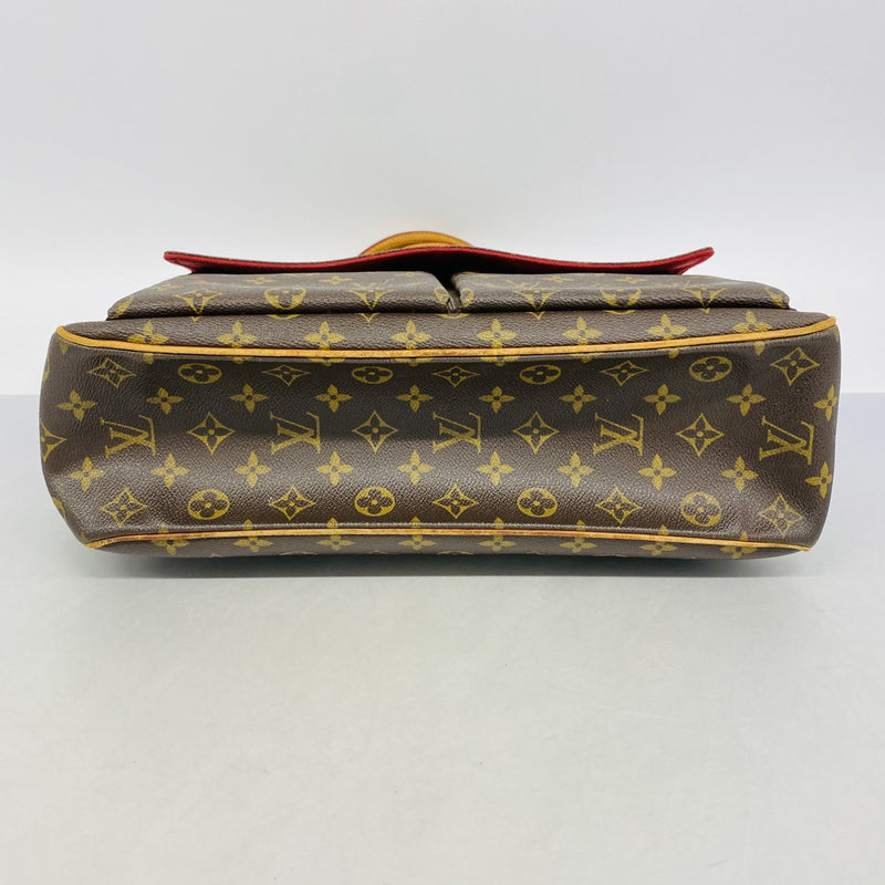 【6fd5369】ルイヴィトン トートバッグ モノグラム ミュルティプリシテ M51162 ブラウン【中古】レディース