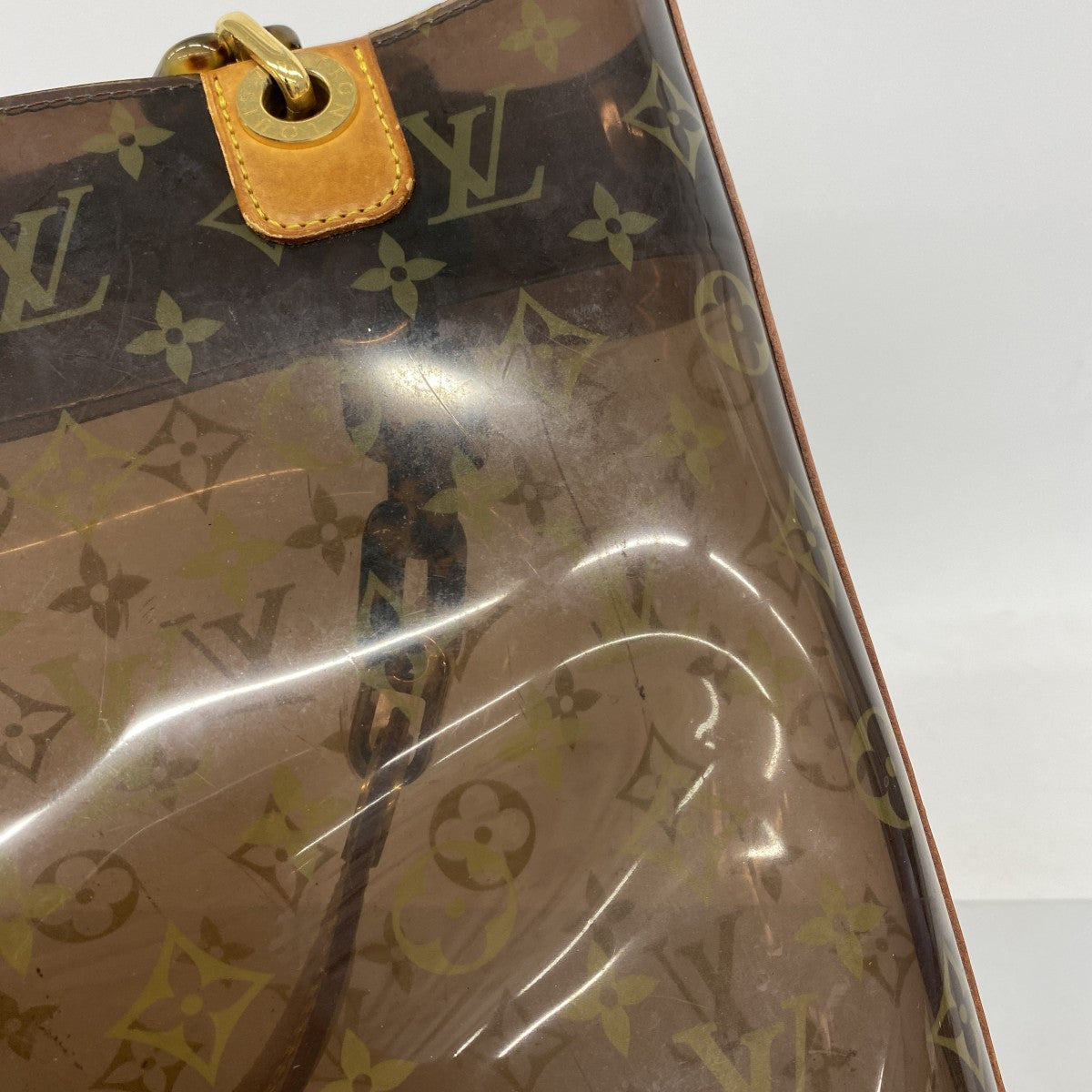 【6fd5381】ルイヴィトン トートバッグ モノグラム クルーズコレクション カバアンブルMM M92501 ブラウン【中古】レディース
