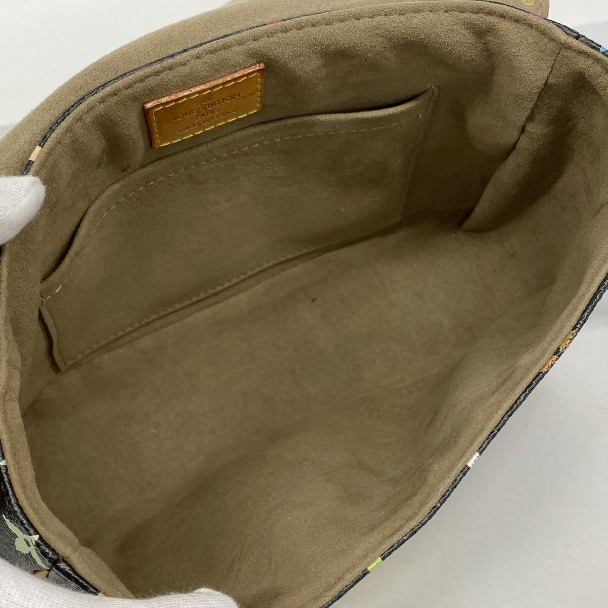 【6fd5387】ルイヴィトン ショルダーバッグ モノグラム・マルチカラー ソローニュ M92639 ノワール【中古】レディース