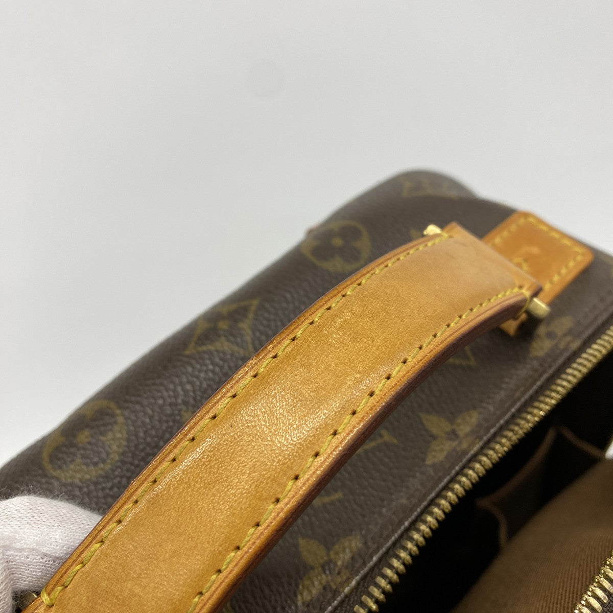 【6fd5388】ルイヴィトン ショルダーバッグ モノグラム パックオール サックアド M51132 ブラウン【中古】レディース
