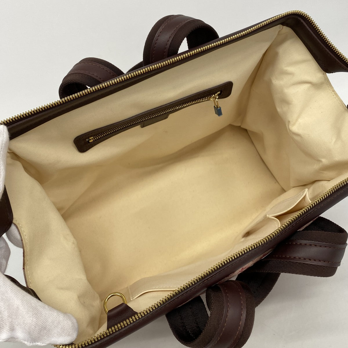 【6fd5389】ルイヴィトン ハンドバッグ モノグラム・ミニ ジョセフィーヌGM M92311 スリーズ【中古】レディース