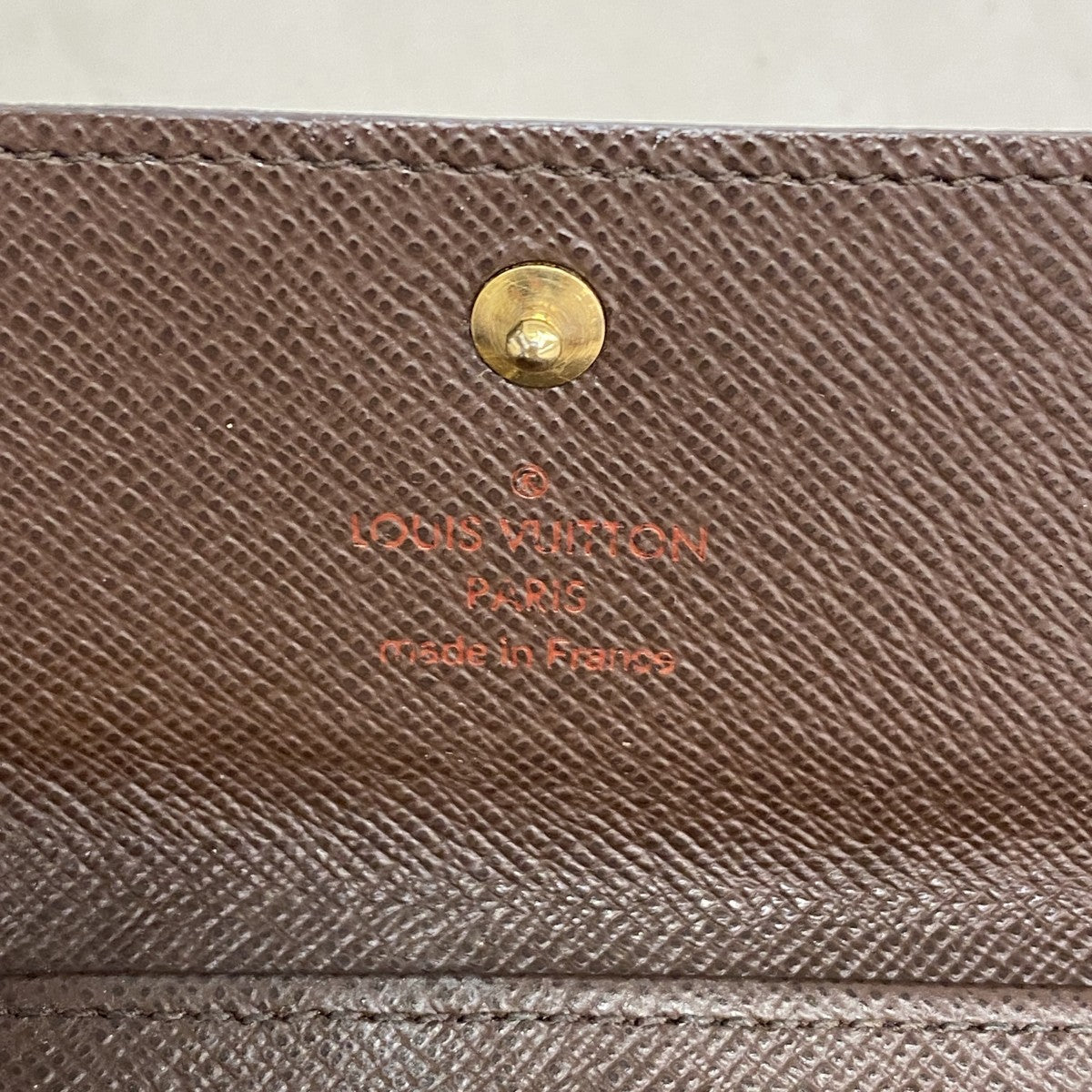 【6fd5402】ルイヴィトン キーケース ダミエ ミュルティクレ4 M62631 エベヌ【中古】メンズ レディース ユニセックス