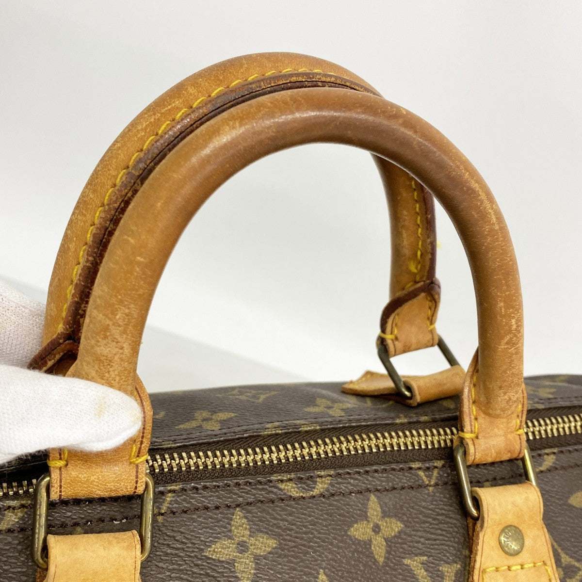 【6fd5403】ルイヴィトン ハンドバッグ モノグラム スピーディ35 M41107 ブラウン【中古】レディース
