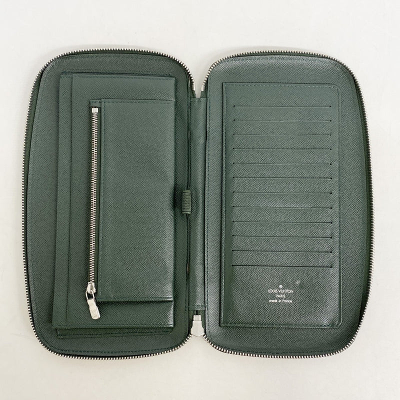 【6fd5405】ルイヴィトン 長財布 タイガ オーガナイザーアトール M30654 エピセア【中古】メンズ