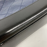 【6fd5410-k】シャネル ショルダーバッグ チェーンショルダー ガブリエルドゥ カーフ ネイビー ブラック ゴールド/シルバー金具【中古】レディース