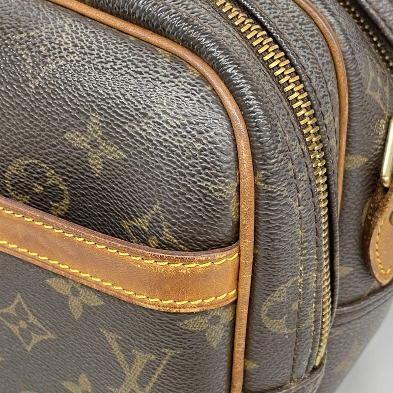 【6fd5418】ルイヴィトン ショルダーバッグ モノグラム リポーターPM M45254 ブラウン【中古】レディース