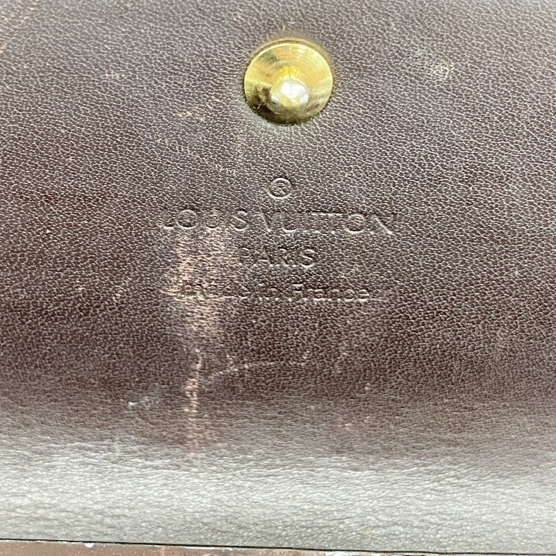 【6fd5421】ルイヴィトン 長財布 ヴェルニ ポルトフォイユサラ M93524 アマラント【中古】レディース
