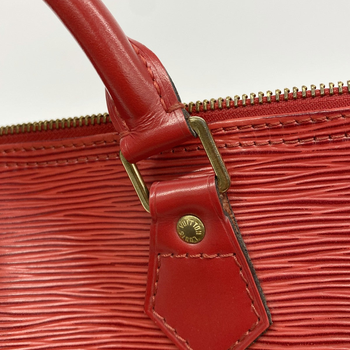 【6fd5449-k】ルイヴィトン ハンドバッグ エピ スピーディ30 M43007 カスティリアンレッド【中古】レディース