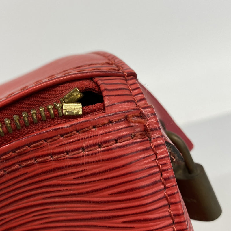 【6fd5449-k】ルイヴィトン ハンドバッグ エピ スピーディ30 M43007 カスティリアンレッド【中古】レディース