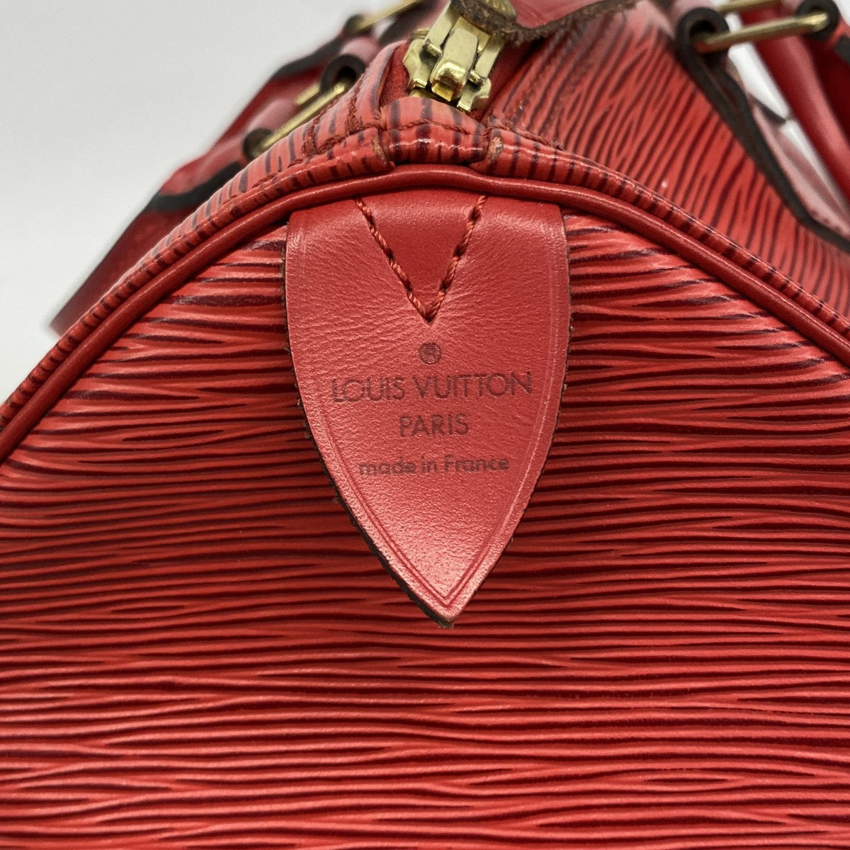 【6fd5449-k】ルイヴィトン ハンドバッグ エピ スピーディ30 M43007 カスティリアンレッド【中古】レディース