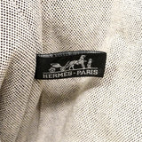 【6fd5459】エルメス トートバッグ ニューフールトゥMM キャンバス グレー シルバー金具【中古】メンズ レディース ユニセックス