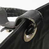 【6fd5463】シャネル トートバッグ パリビアリッツ キャンバス ブラック シルバー金具【中古】レディース