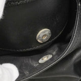【6fd5463】シャネル トートバッグ パリビアリッツ キャンバス ブラック シルバー金具【中古】レディース