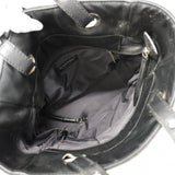 【6fd5464】シャネル トートバッグ パリビアリッツ キャンバス ブラック シルバー金具【中古】レディース