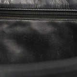【6fd5467】シャネル ショルダーバッグ マトラッセ チェーンショルダー ラムスキン ブラック ゴールド金具【中古】レディース