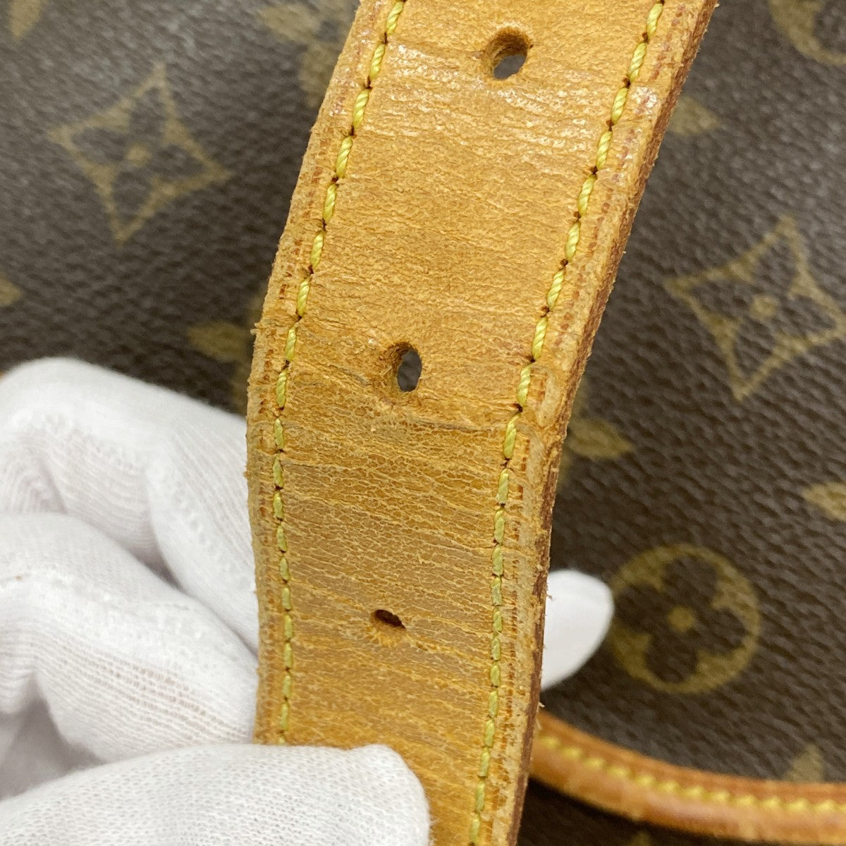 【6fd5470】ルイヴィトン ショルダーバッグ モノグラム ソミュール35 M42254 ブラウン【中古】レディース