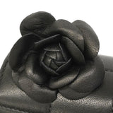【6fd5476-k】シャネル ショルダーバッグ チョコバー チェーンショルダー ラムスキン ブラック シャンパンゴールド金具【中古】レディース