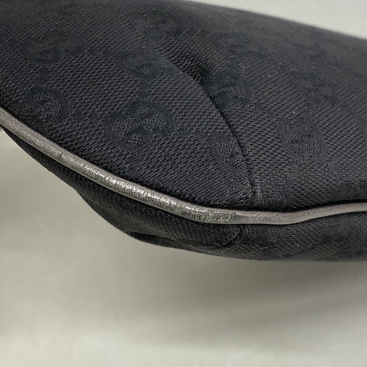 【6fd5492-k】グッチ ハンドバッグ GGキャンバス 005 0813 キャンバス ブラック シャンパンゴールド金具【中古】レディース