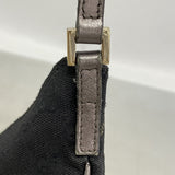 【6fd5492-k】グッチ ハンドバッグ GGキャンバス 005 0813 キャンバス ブラック シャンパンゴールド金具【中古】レディース
