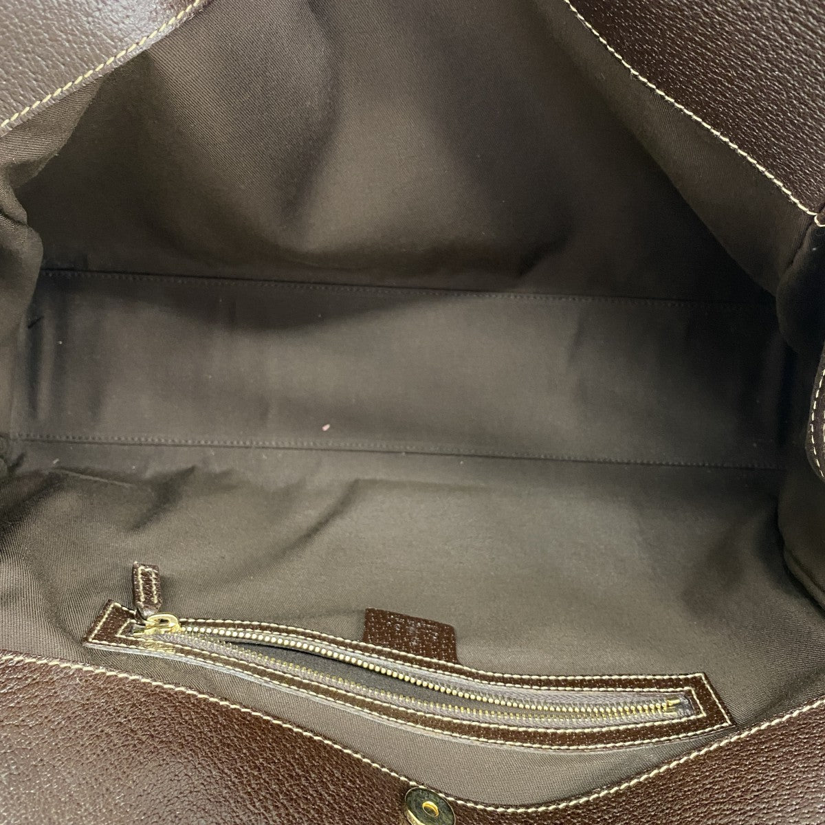 【6fd5493-k】グッチ ハンドバッグ GGキャンバス 154981 キャンバス ベージュ ブラウン シャンパンゴールド金具【中古】レディース
