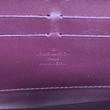 【6fd5497-k】ルイヴィトン 長財布 ヴェルニ ジッピーウォレット M93575 ヴィオレット【中古】レディース