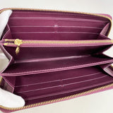 【6fd5497-k】ルイヴィトン 長財布 ヴェルニ ジッピーウォレット M93575 ヴィオレット【中古】レディース