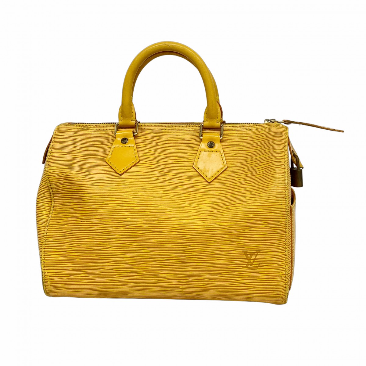 【6fd5502-k】ルイヴィトン ハンドバッグ エピ スピーディ25 M43019 ジョーヌ【中古】レディース