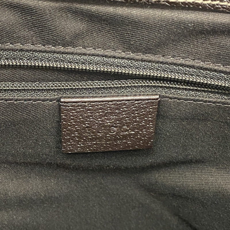 【6fd5513-k】グッチ トートバッグ GGキャンバス/アビー 170004 キャンバス ブラウン シャンパンゴールド金具【中古】レディース