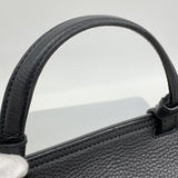 【6fd5527-k】グッチ ハンドバッグ バンブー 392013 レザー ブラック シルバー金具 2wayバッグ【中古】レディース