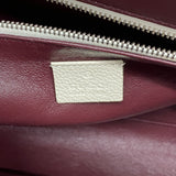 【6fd5531-k】グッチ ハンドバッグ ズゥミ 564712 レザー ホワイト ゴールド/シルバー金具 2wayバッグ【中古】レディース