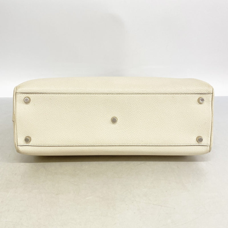 【6fd5531-k】グッチ ハンドバッグ ズゥミ 564712 レザー ホワイト ゴールド/シルバー金具 2wayバッグ【中古】レディース