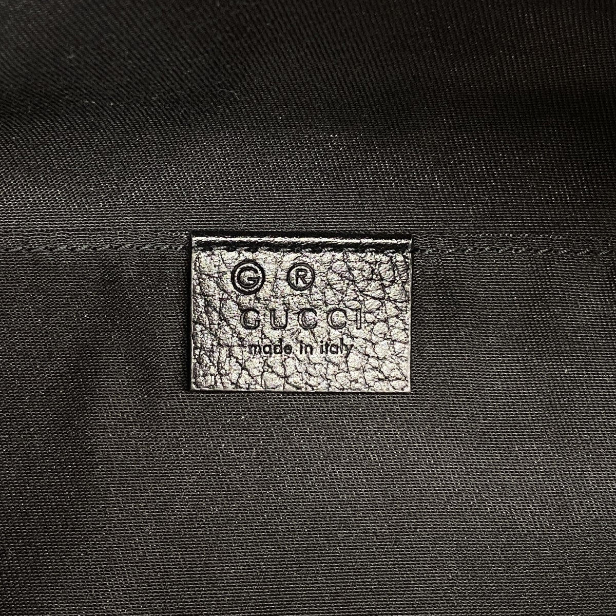 【6fd5533-k】グッチ ウエストバッグ GGナイロン 449182 ナイロン ブラック シルバー金具【中古】メンズ レディース ユニセックス