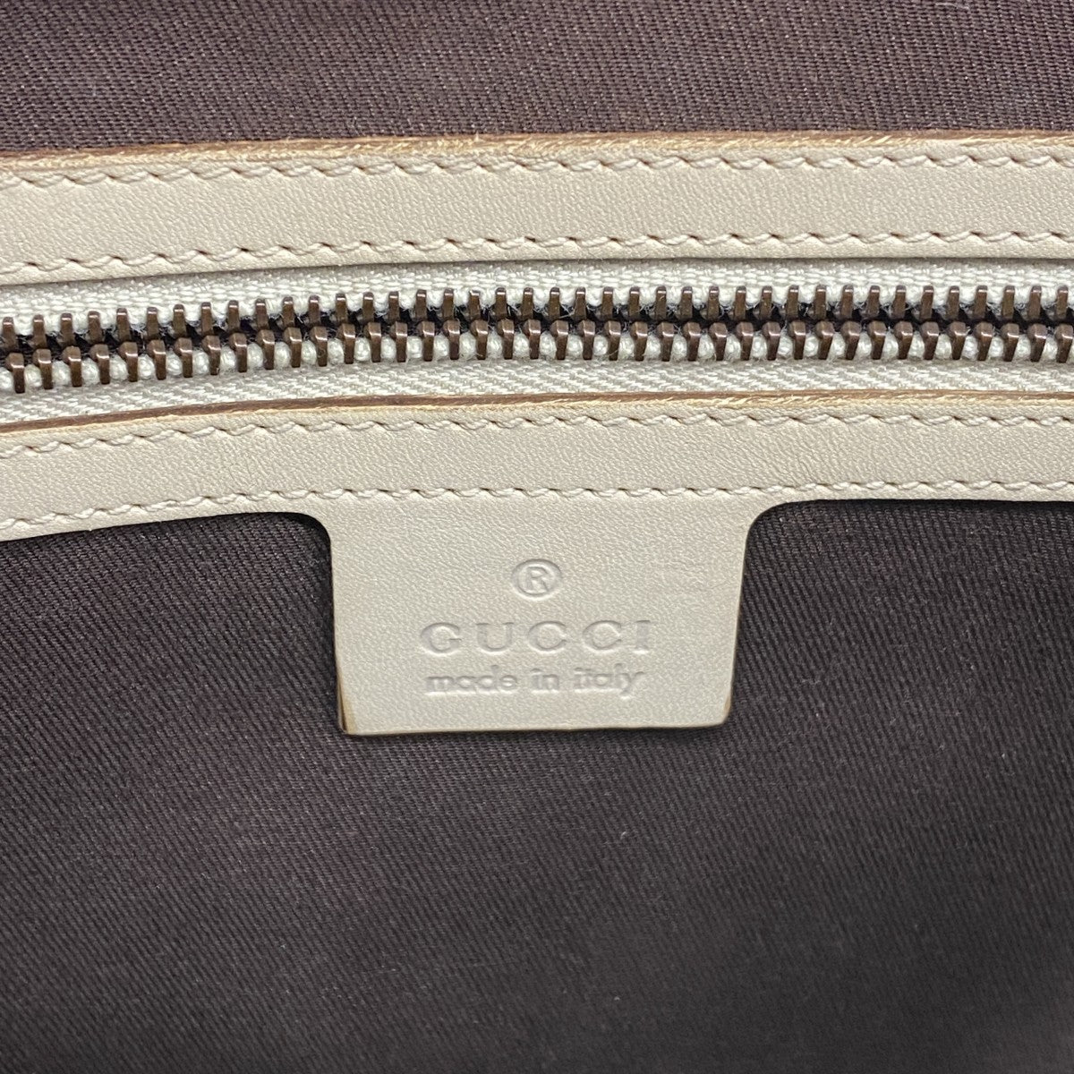【6fd5535-k】グッチ ハンドバッグ GGキャンバス 120895 キャンバス レザー ベージュ ピンクゴールド金具【中古】レディース