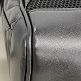 【6fd5536-k】グッチ リュック・デイパック GGマーモント 523405 レザー ブラック ゴールド金具【中古】レディース