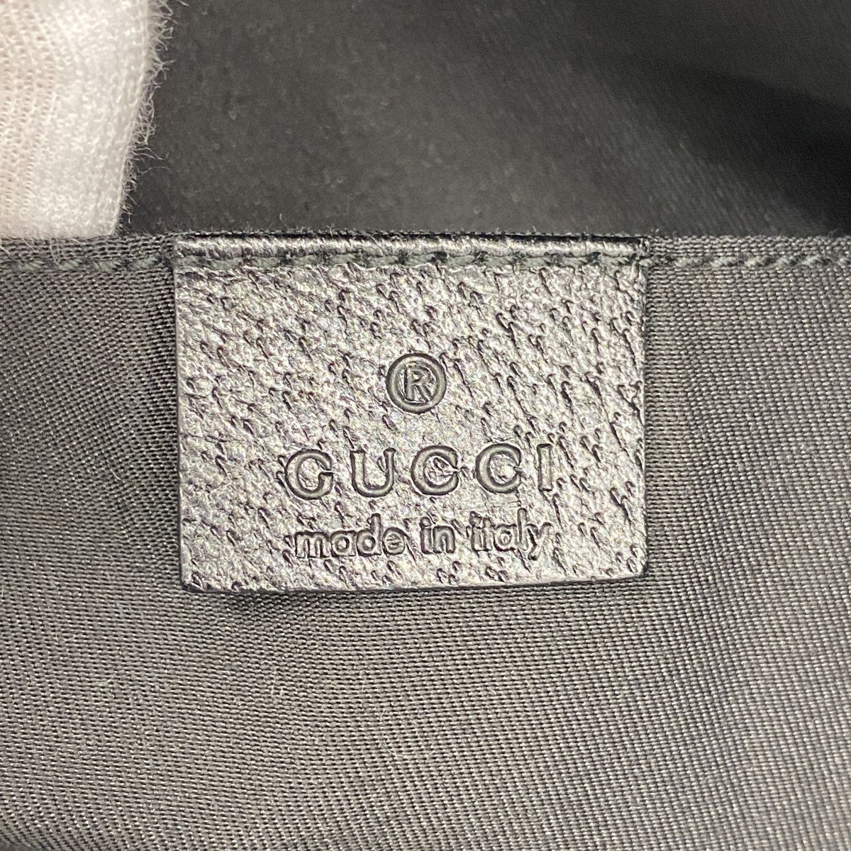 【6fd5557-k】グッチ トートバッグ GGキャンバス/シェリーライン 189669 キャンバス ブラック【中古】レディース