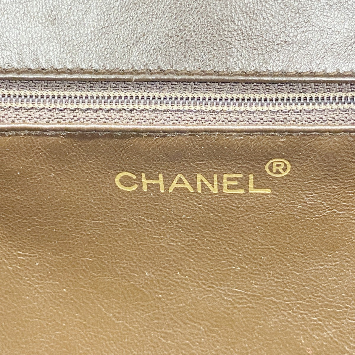 【6fd5559-k】シャネル ハンドバッグ スウェード ブラウン シルバー金具【中古】レディース