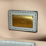 【6fd5565】フェンディ ハンドバッグ レザー ベージュ ゴールド金具【中古】レディース